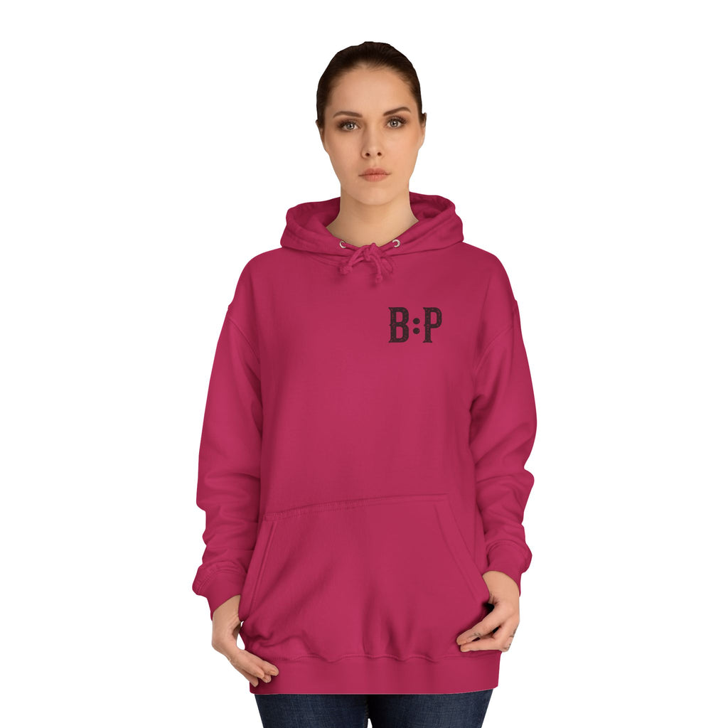 College Hoodie — What?