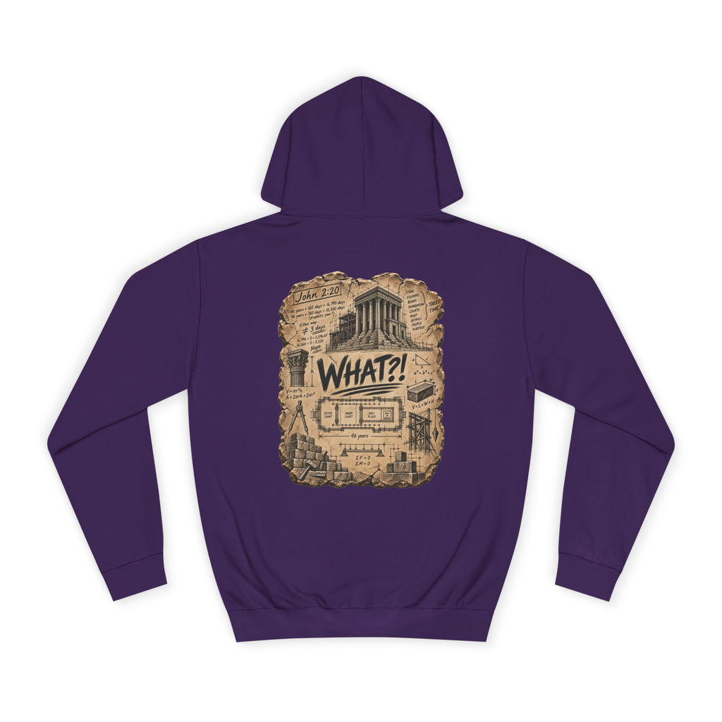College Hoodie — What?