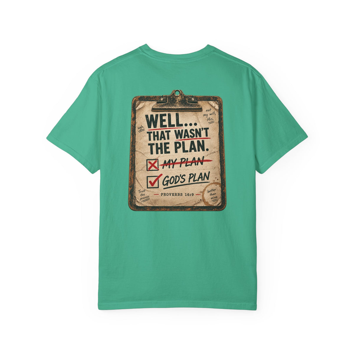 Garment Dyed T-shirt - Plan