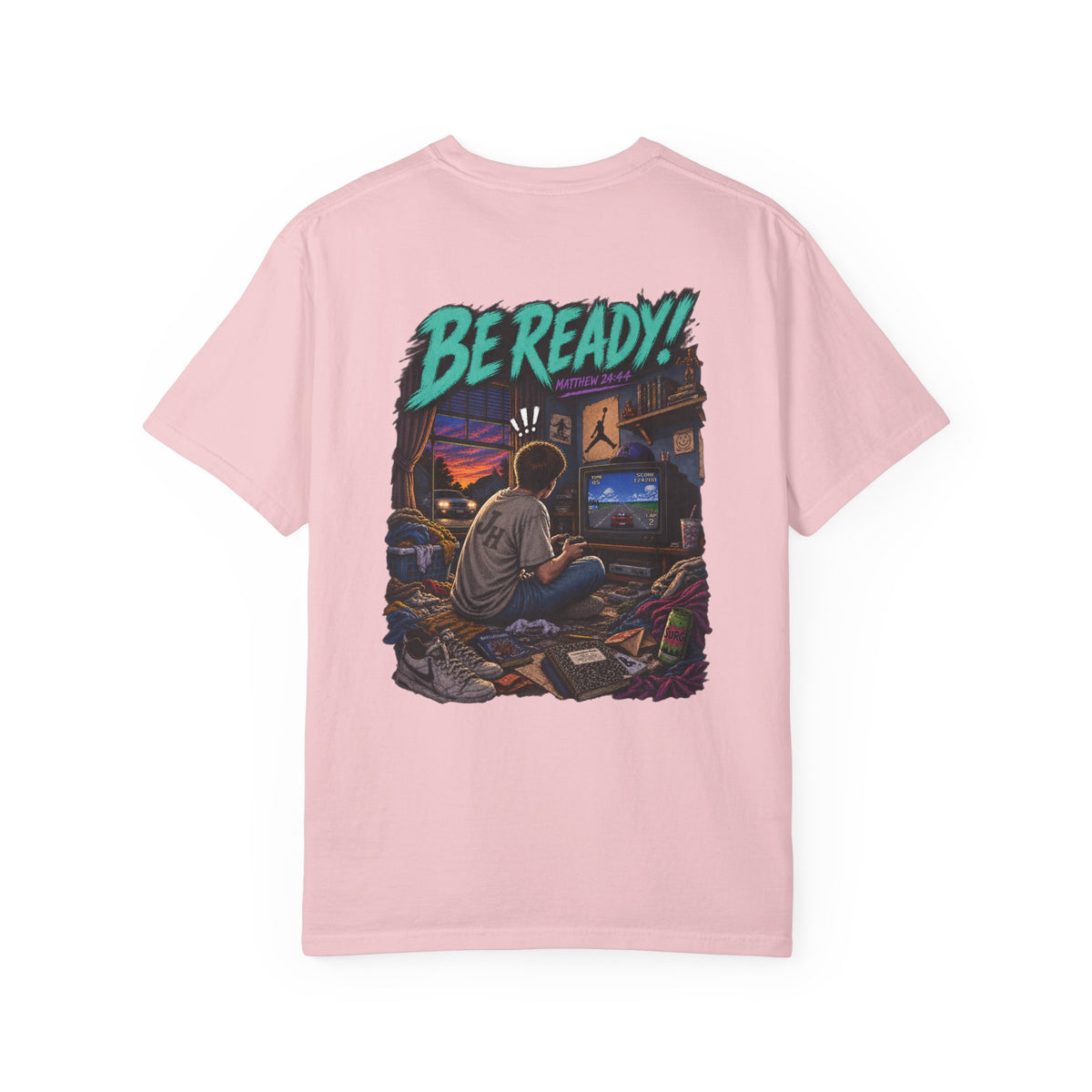 Garment Dyed T-shirt - Be Ready