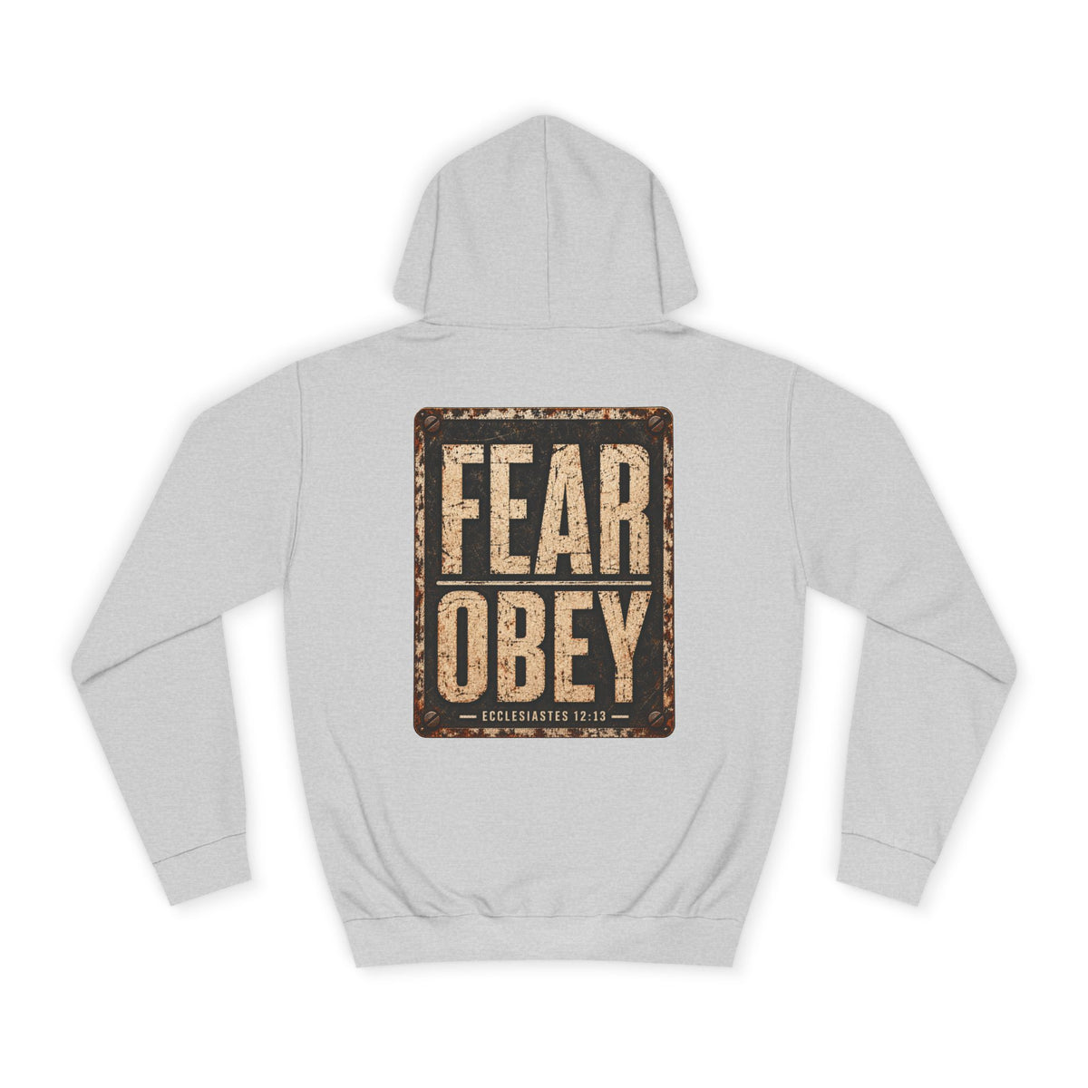 College Hoodie — Fear Obey