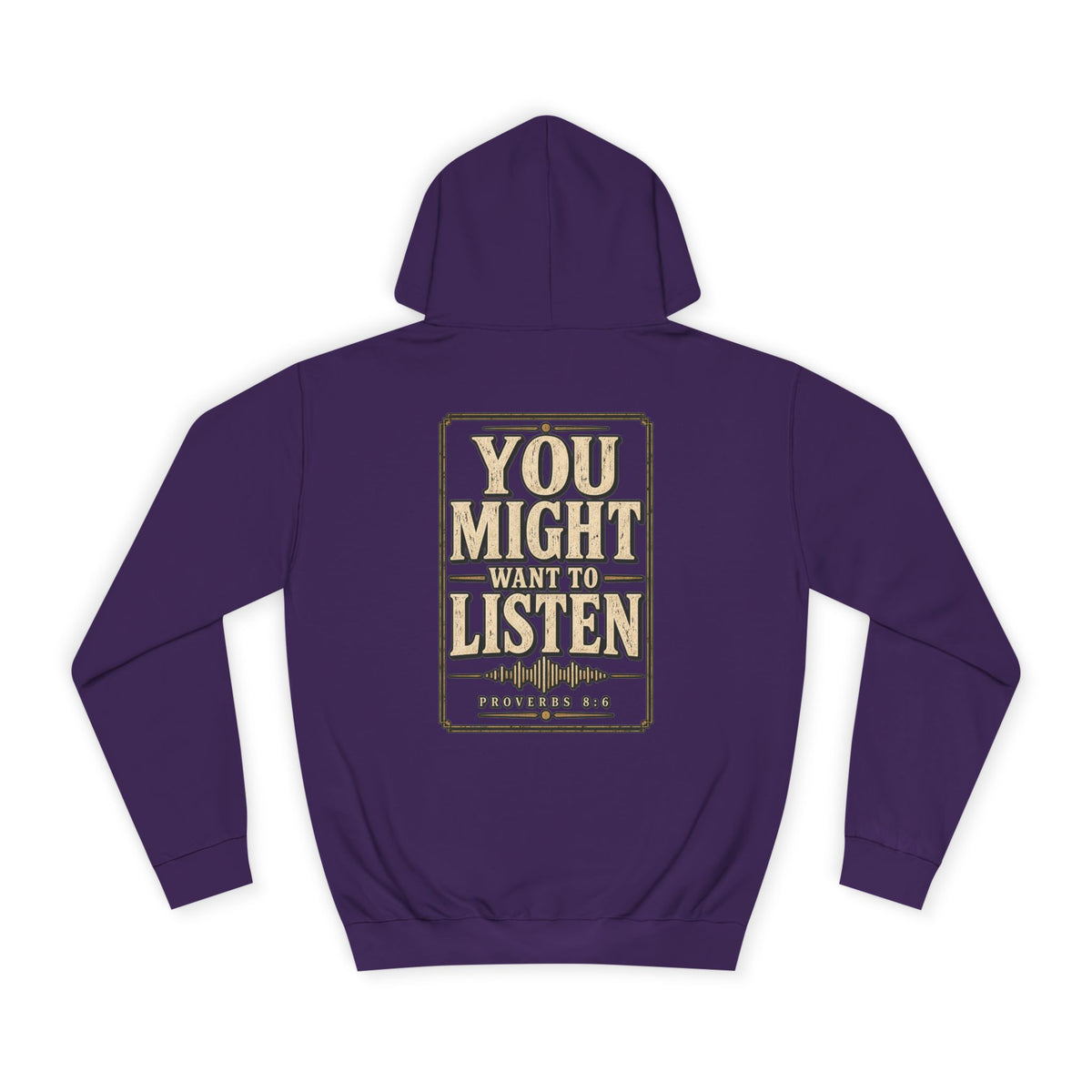 College Hoodie — Listen