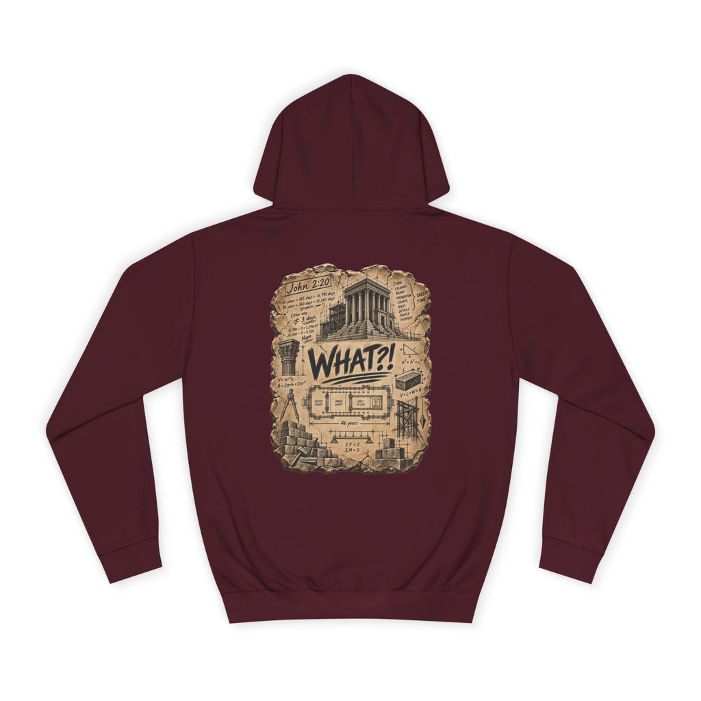 College Hoodie — What?