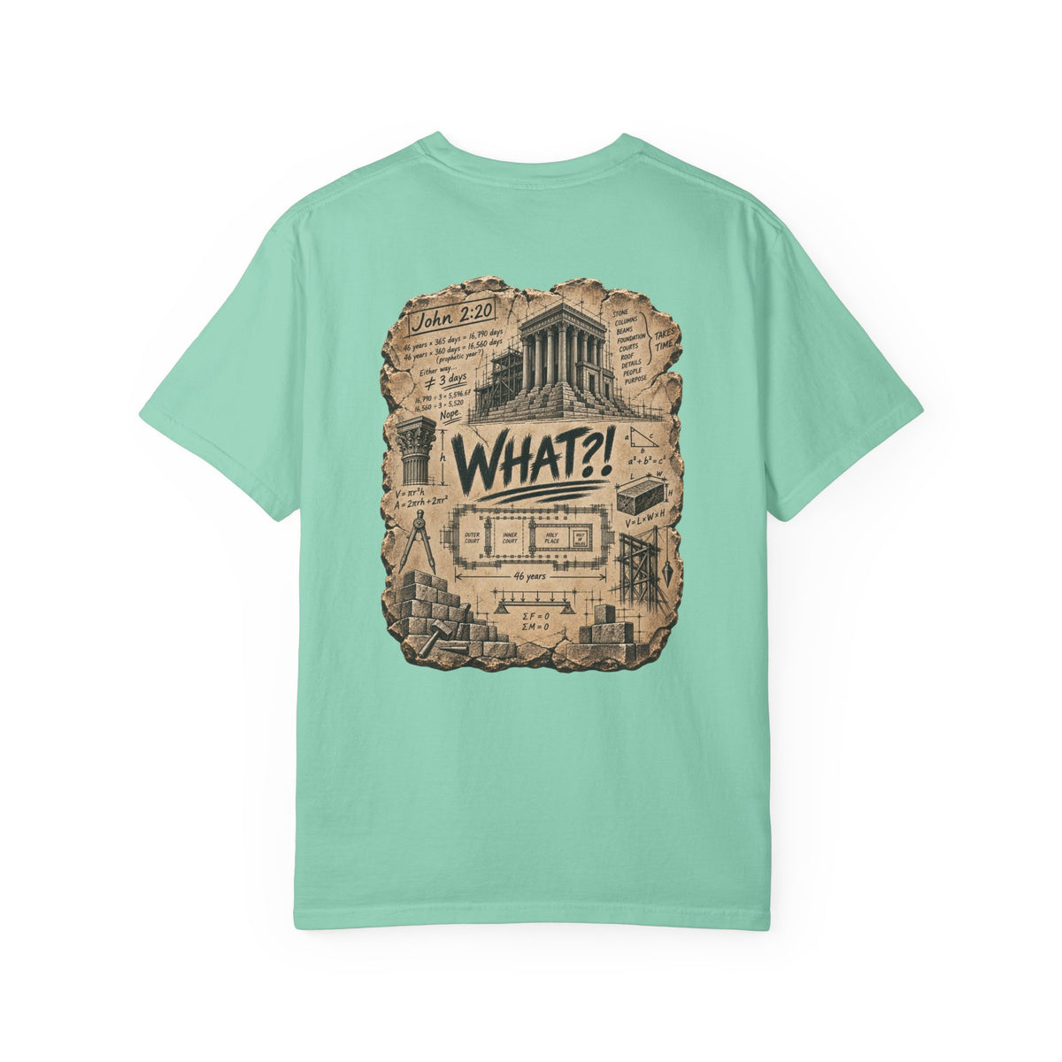 Garment Dyed T-shirt - What?