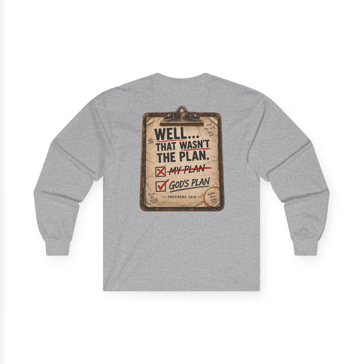 Long Sleeve Tee — Plan