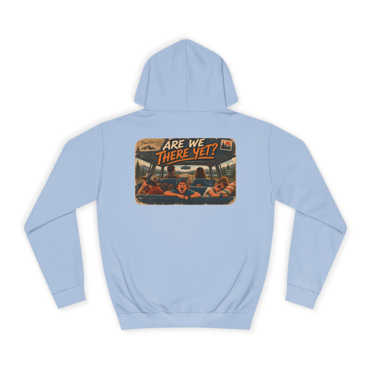 College Hoodie — Road Trip