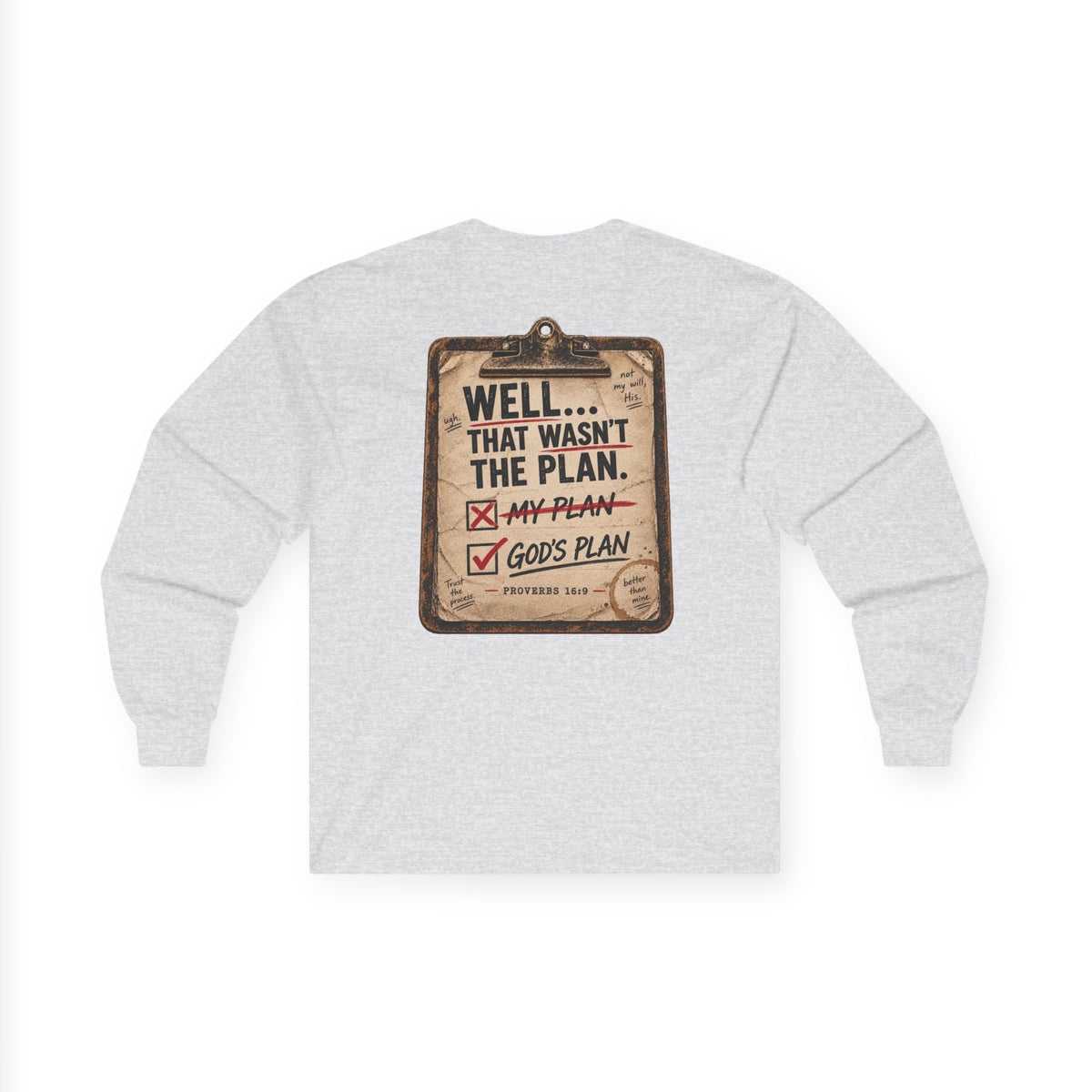 Long Sleeve Tee — Plan