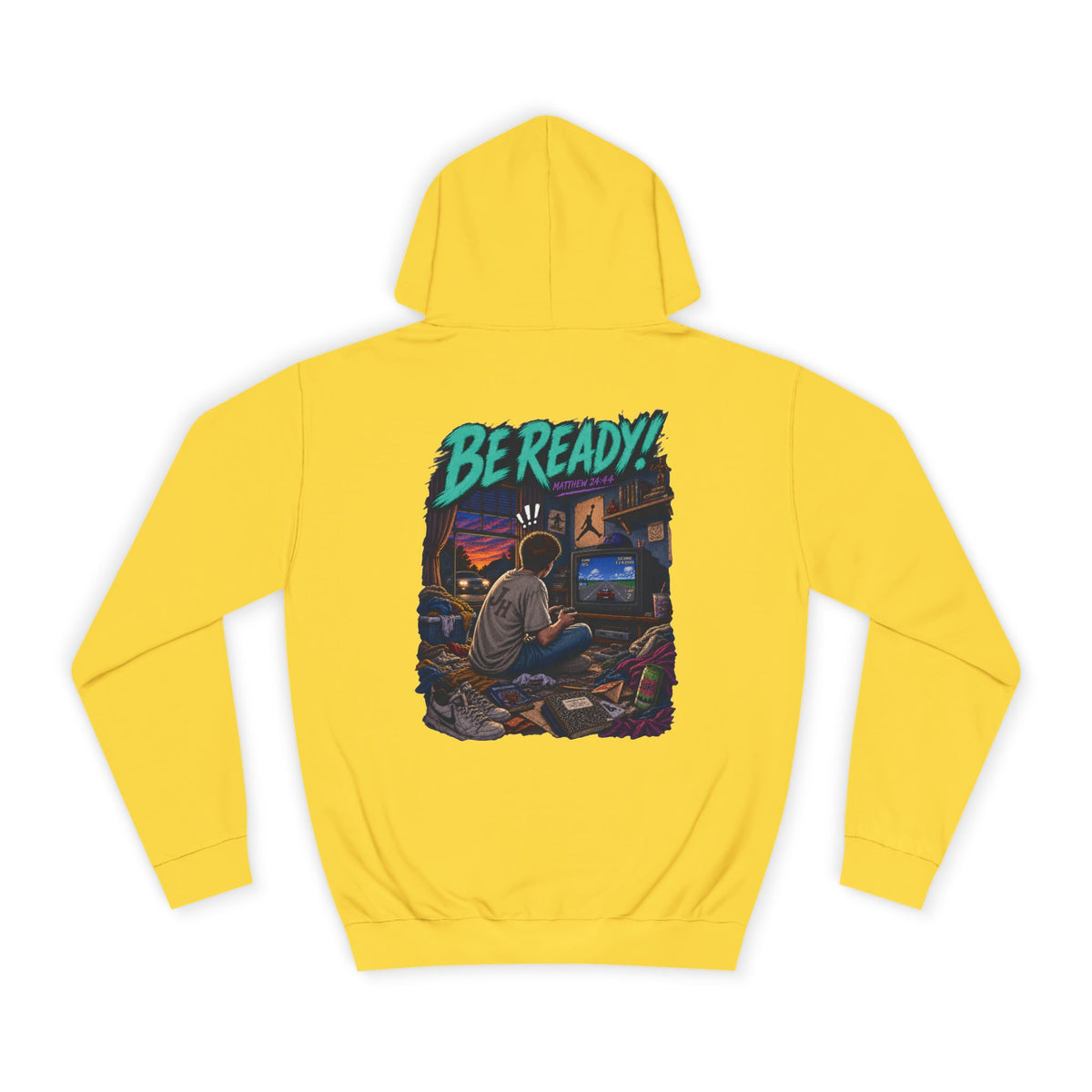 College Hoodie — Be Ready