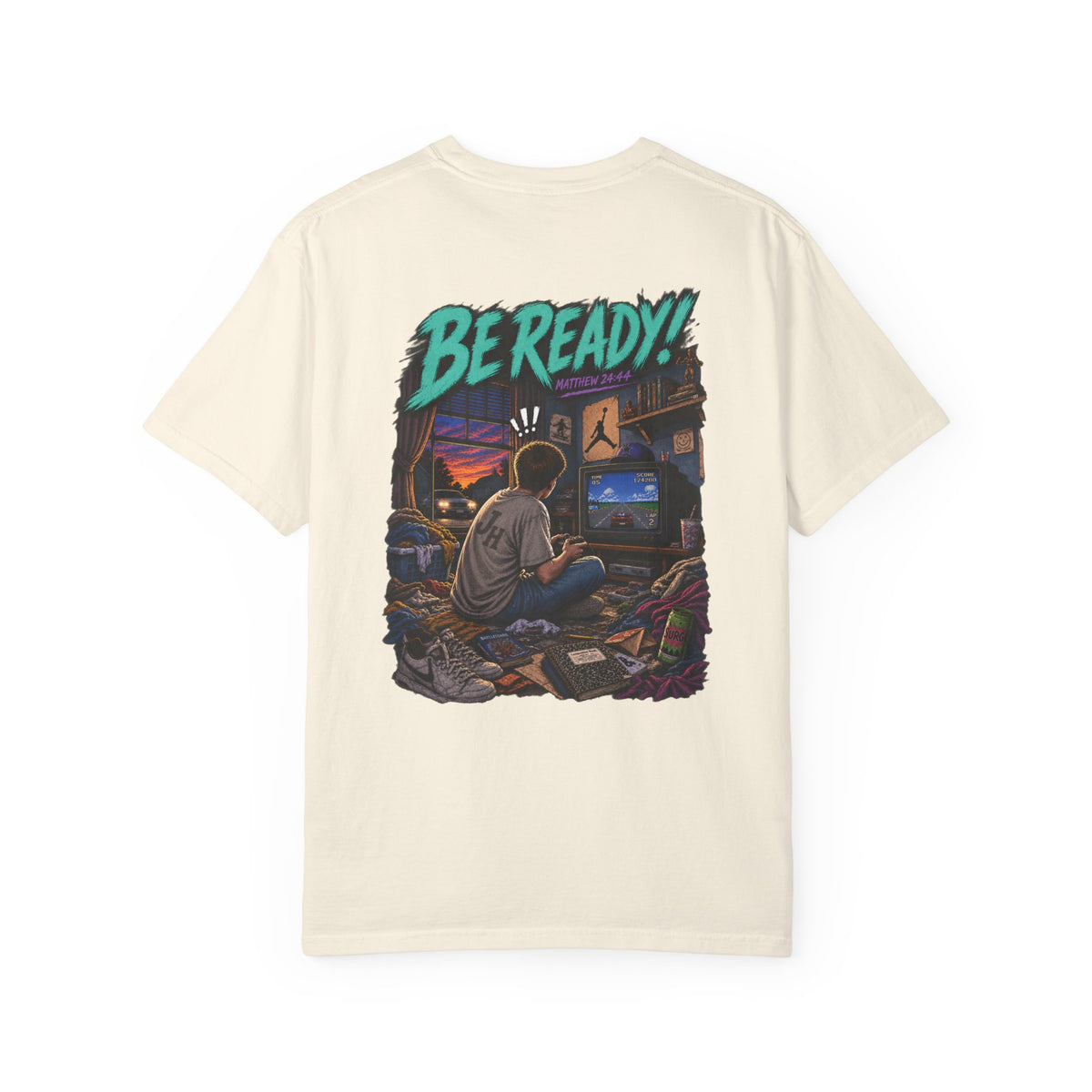 Garment Dyed T-shirt - Be Ready