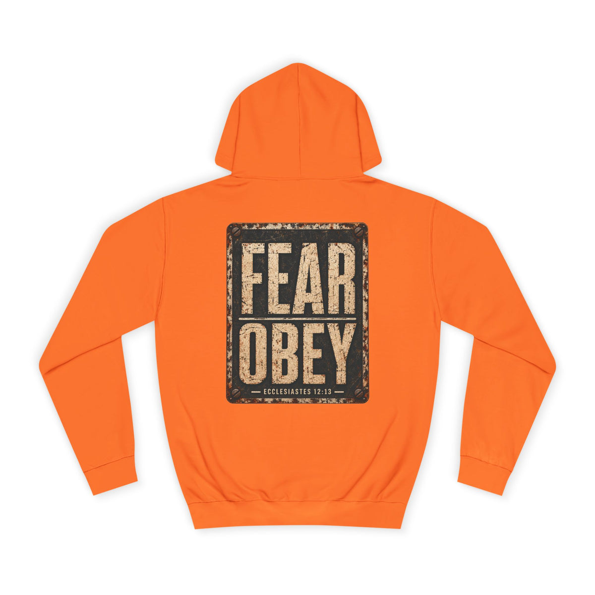 College Hoodie — Fear Obey