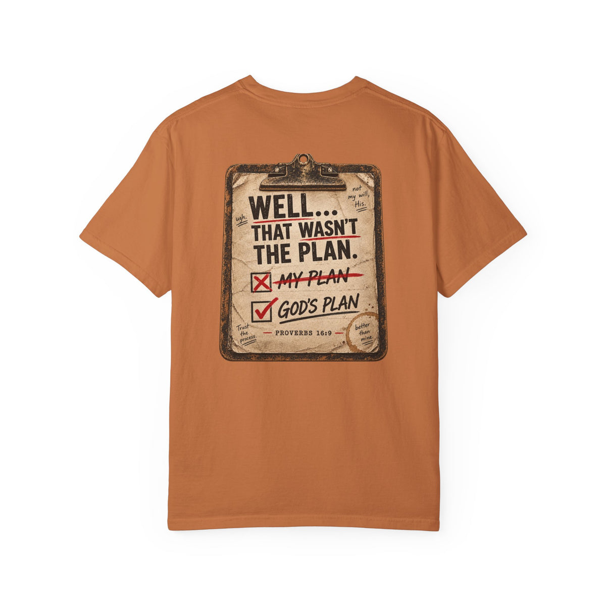 Garment Dyed T-shirt - Plan