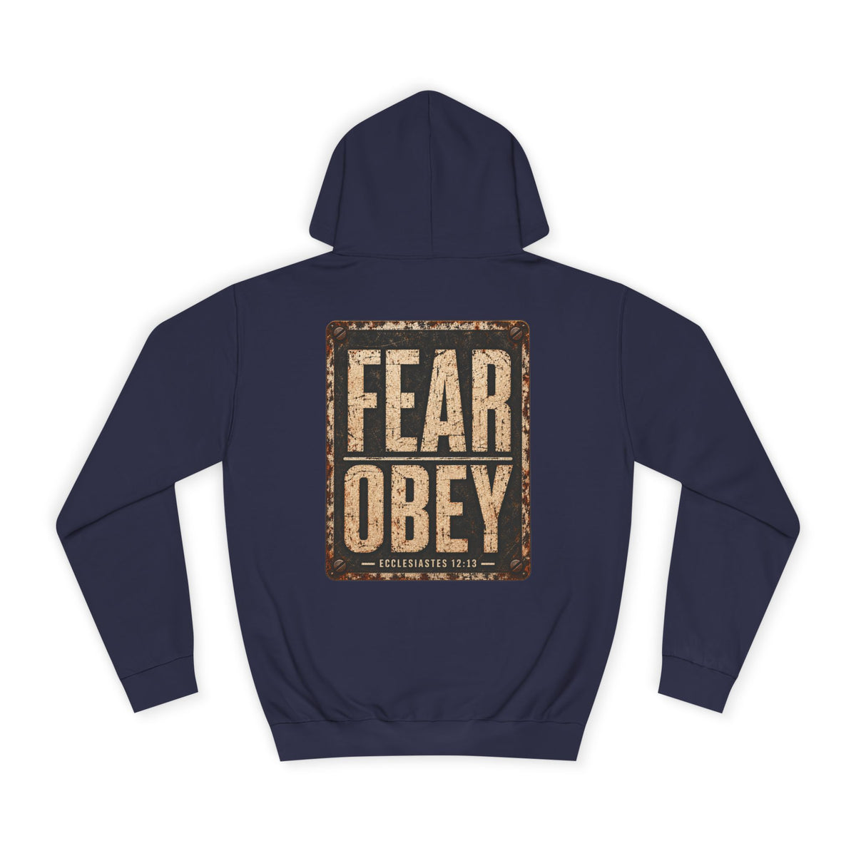 College Hoodie — Fear Obey