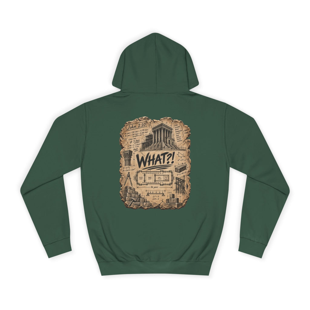 College Hoodie — What?