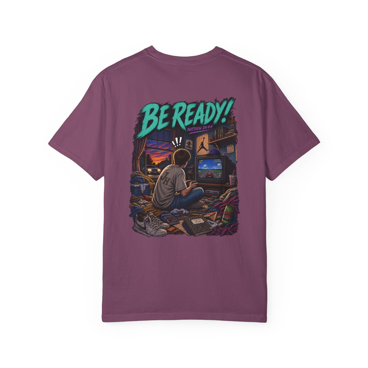 Garment Dyed T-shirt - Be Ready