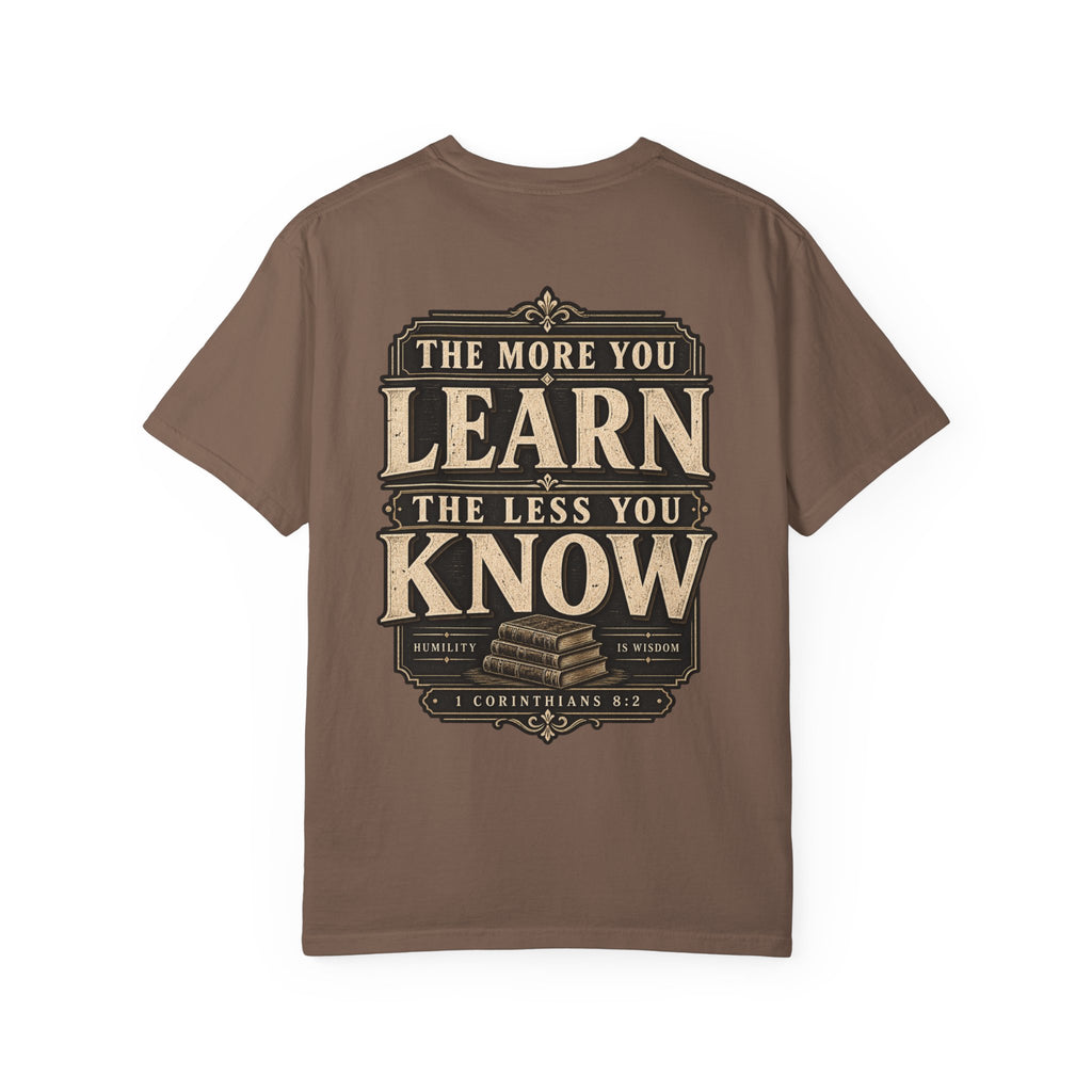 Garment Dyed T-shirt - Learn