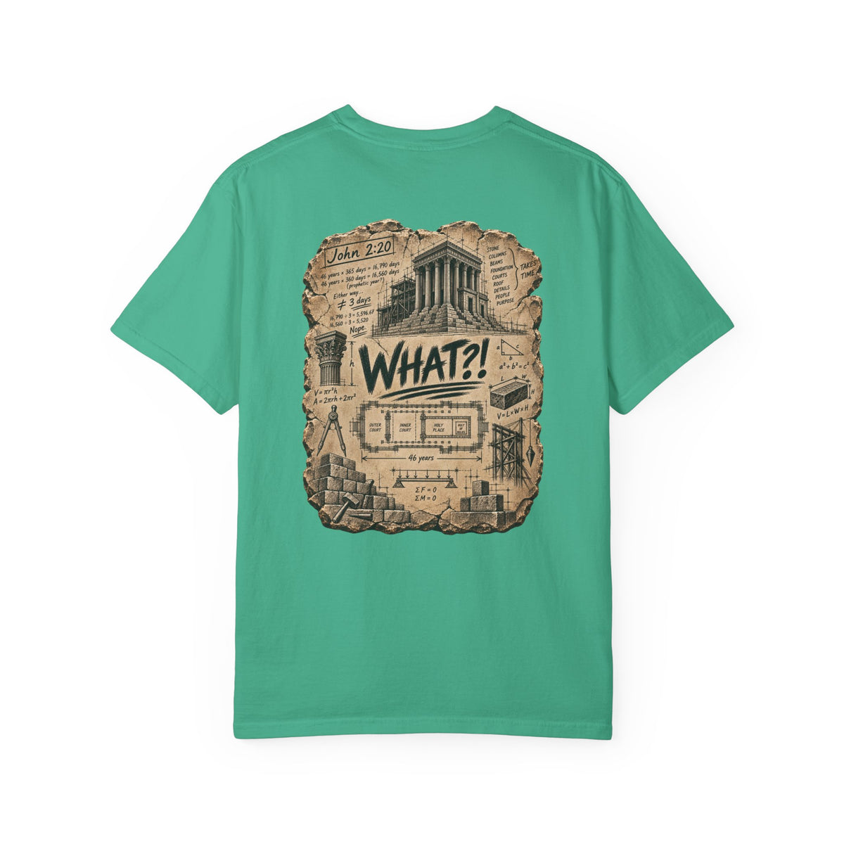 Garment Dyed T-shirt - What?