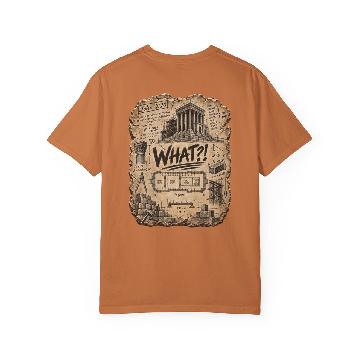 Garment Dyed T-shirt - What?