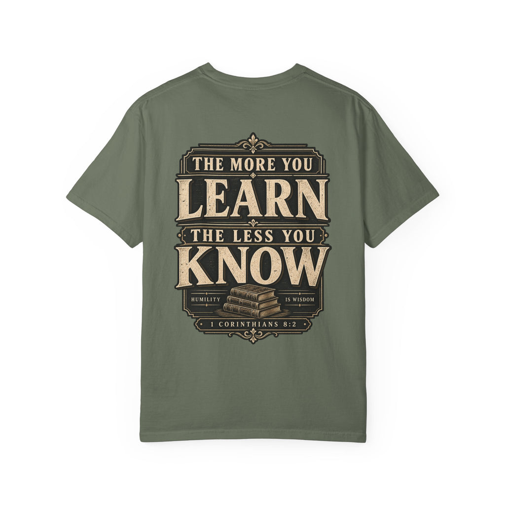 Garment Dyed T-shirt - Learn