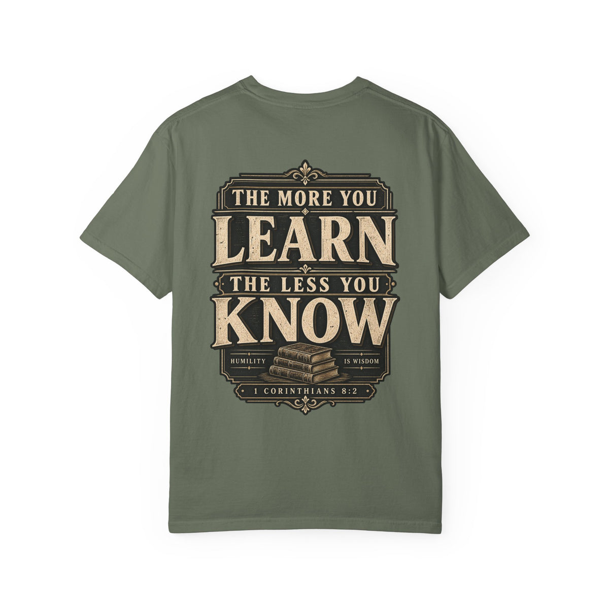 Garment Dyed T-shirt - Learn