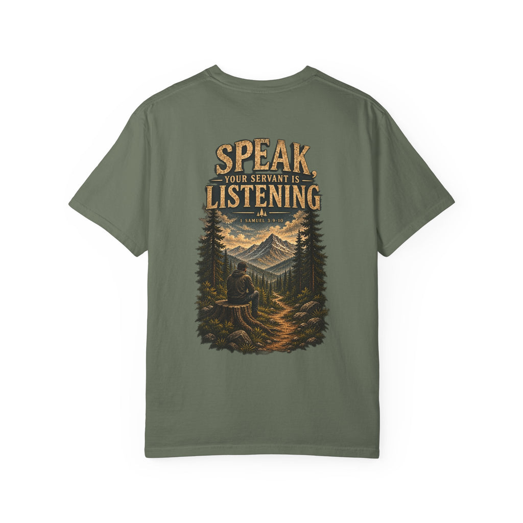 Garment Dyed T-shirt - Speak