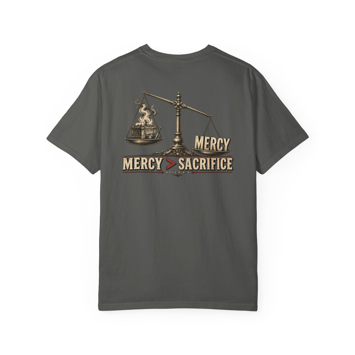 Garment Dyed T-shirt - Mercy