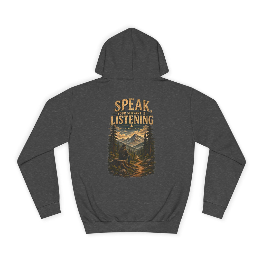 College Hoodie — Speak