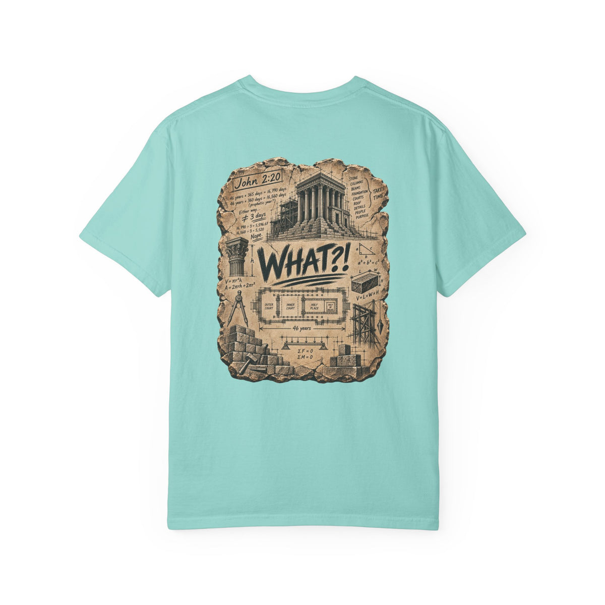 Garment Dyed T-shirt - What?