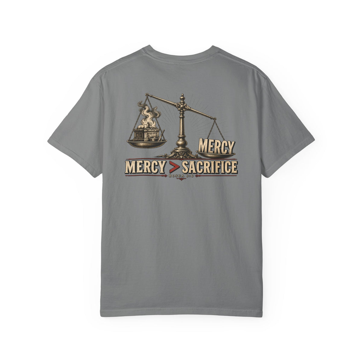 Garment Dyed T-shirt - Mercy