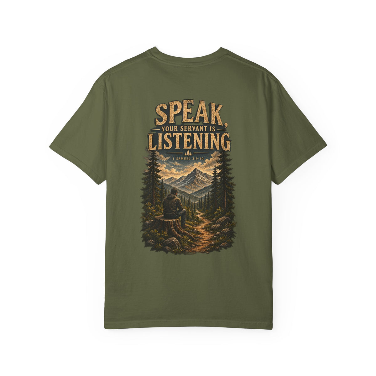 Garment Dyed T-shirt - Speak