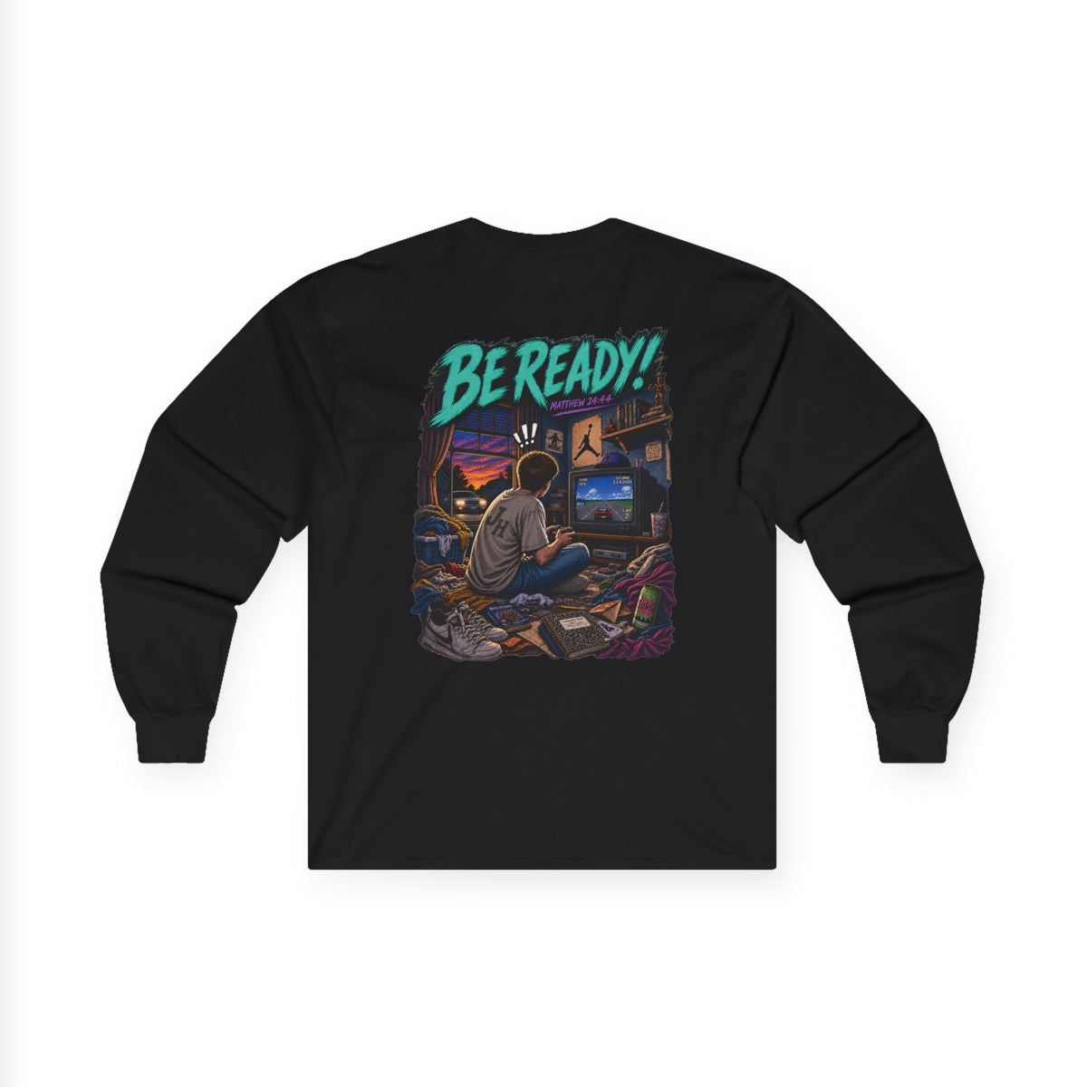 Long Sleeve Tee — Be ready