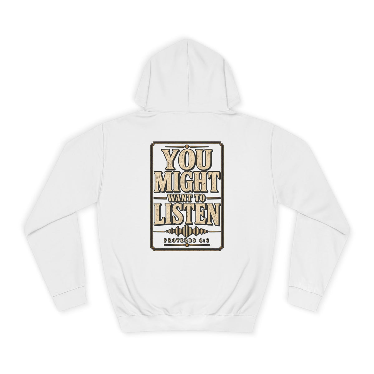 College Hoodie — Listen