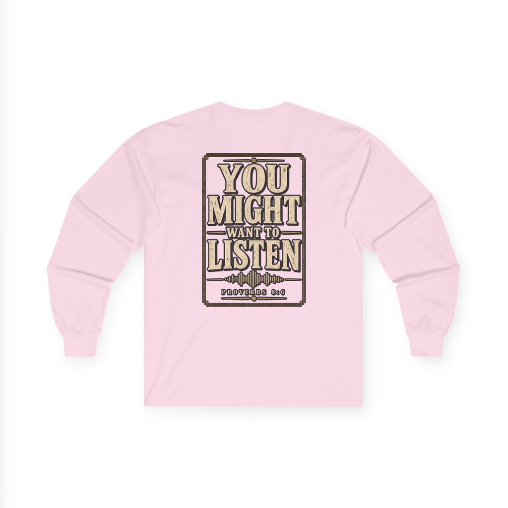 Long Sleeve Tee — Listen