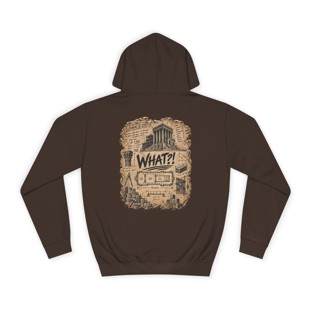 College Hoodie — What?