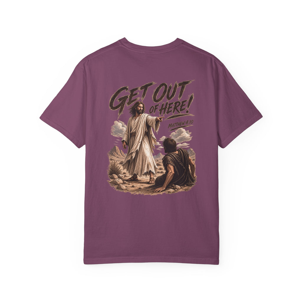 Garment Dyed T-shirt - Get Out