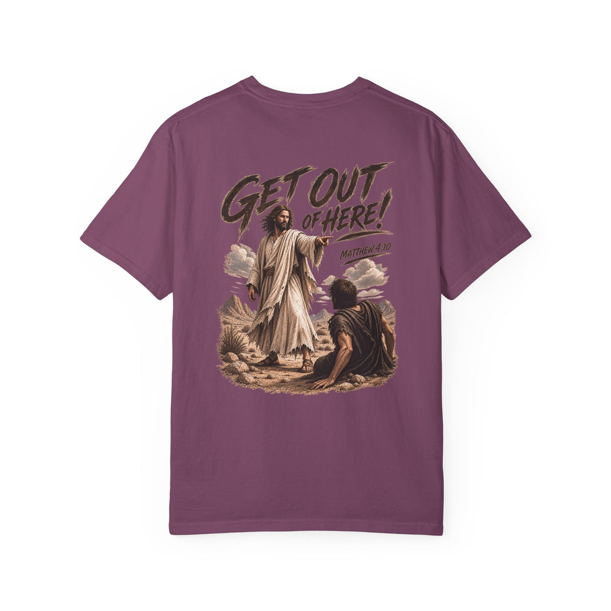 Garment Dyed T-shirt - Get Out