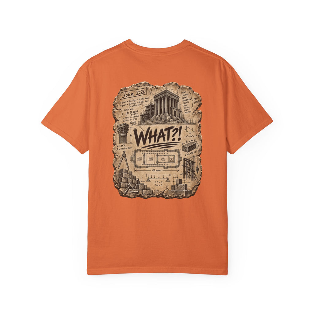 Garment Dyed T-shirt - What?