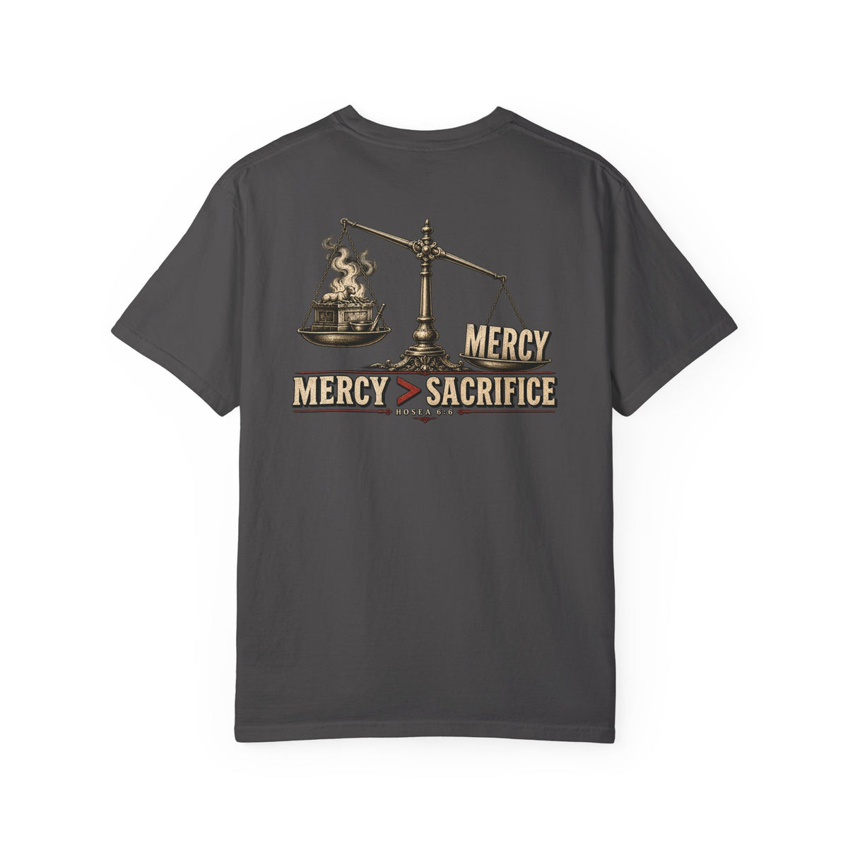 Garment Dyed T-shirt - Mercy