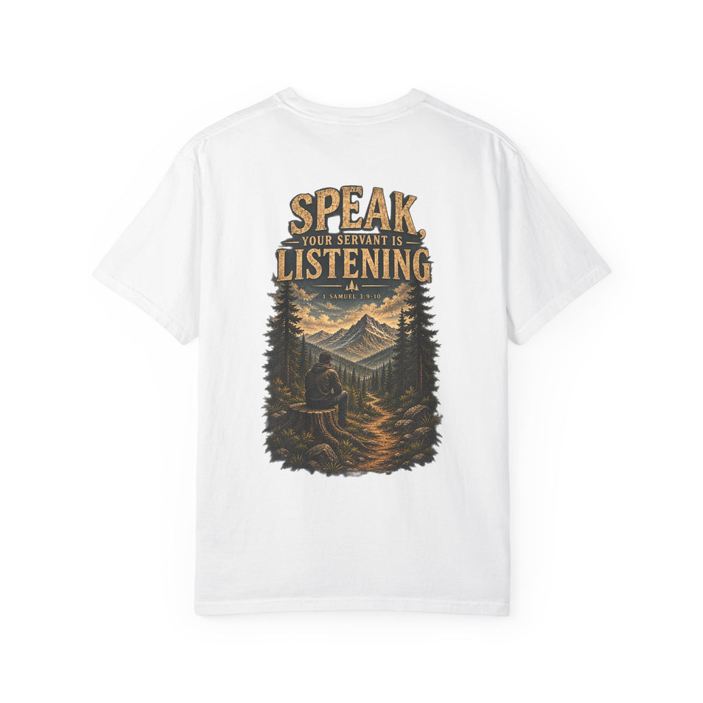 Garment Dyed T-shirt - Speak