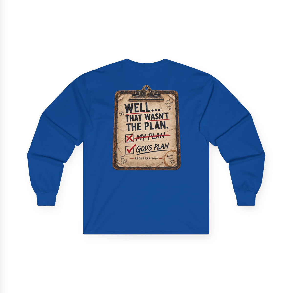 Long Sleeve Tee — Plan