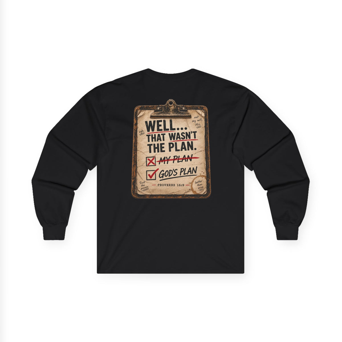 Long Sleeve Tee — Plan