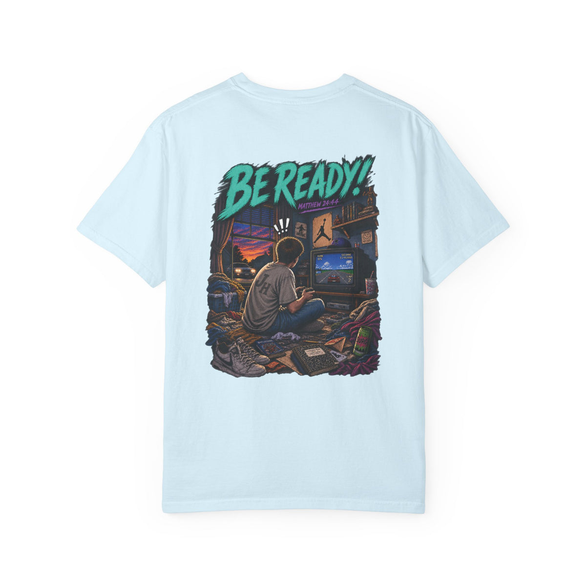 Garment Dyed T-shirt - Be Ready