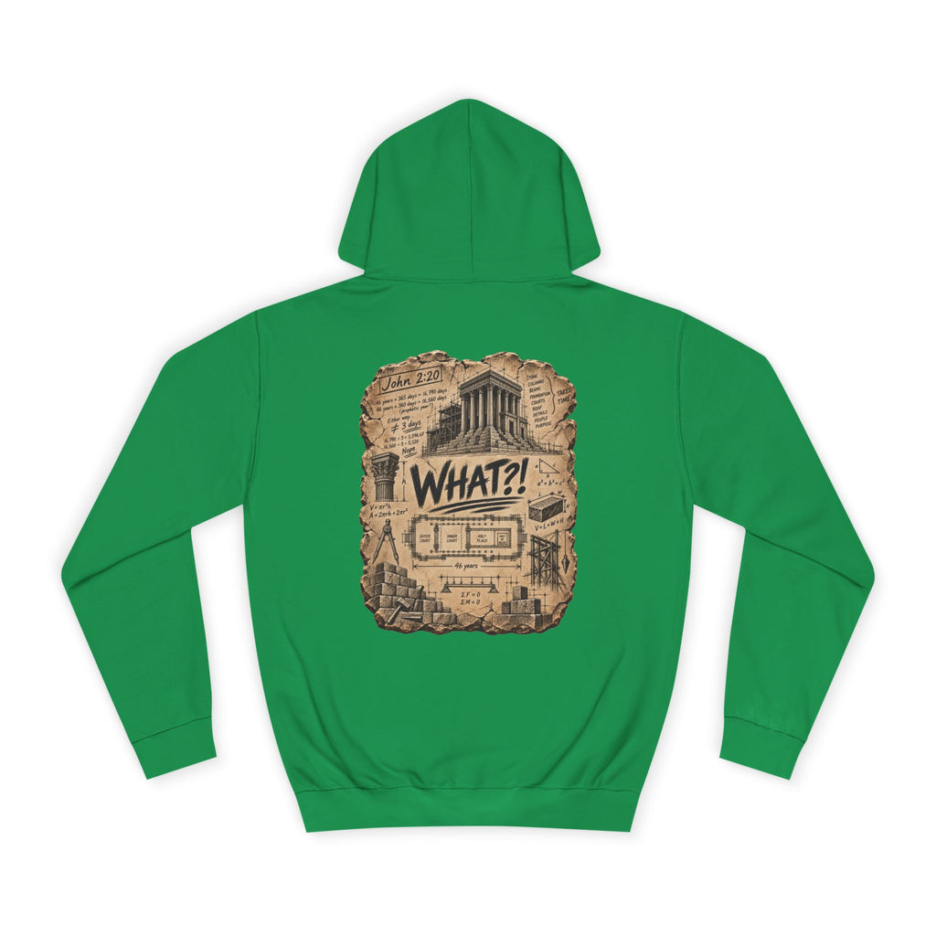 College Hoodie — What?