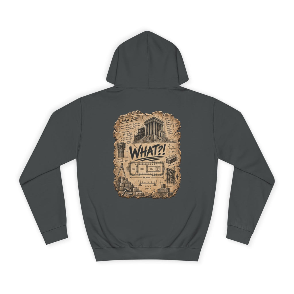 College Hoodie — What?